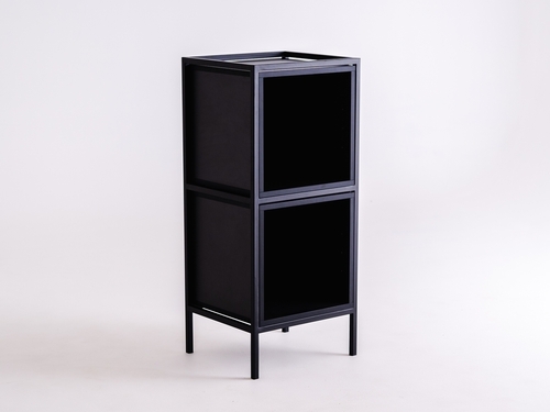 Prüfen SKAP BLACK 1R2 BOOKShelf x2