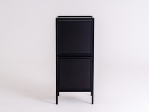 SKAP BLACK 1R2 DOOR x2 Bücherregal small 3