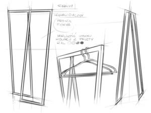 Standgarderobe CustomForm SABU weiß W003SAB-01M small 5