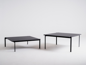 Couchtisch CustomForm BORGE 100 LOW schwarz 100 × 100 cm small 3