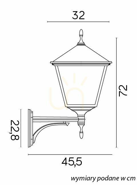 Aussicht Außenwandleuchte SU-MA schwarz Aluminiumguss Glas K 3012/1/BD KWG Außenwandleuchte SU-MA schwarz Aluminiumguss Glas K 3012/1/BD KWG