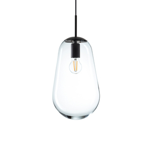 Lampenschirm CAMELEON PEAR BLACK M 10330 Nowodvorski, Klarglas, Ø 22 cm small 0