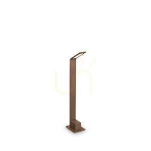 Außenstehleuchte Ideallux AGOS PT H60 Coffee Braun LED 3000K 326689 small 0