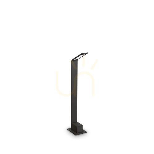 Prüfen Außenstehleuchte Ideallux AGOS PT H60 schwarz LED 3000K 6,5W Aluminium 326696
