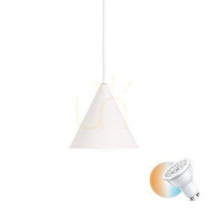 Pendelleuchte Ideallux A-LINE SP1 D13 weiß Metall GU10 232690 0 Pendelleuchte Ideallux A-LINE SP1 D13 weiß Metall GU10 232690 small 0