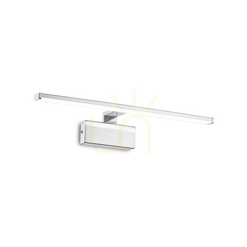Prüfen Wandleuchte Ideallux Alma AP D51 Cromo LED Chrom 51 cm 224930