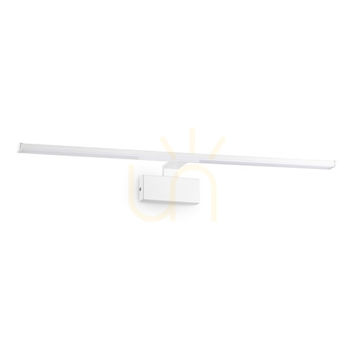 Prüfen Wandleuchte Ideallux ALMA AP D81 Bianco weiß LED 18W Metall 225029