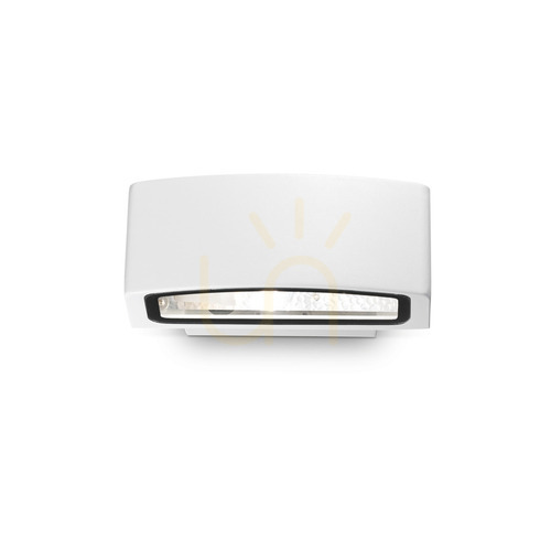 Prüfen Außenwandleuchte Ideallux Andromeda AP1 Bianco weiß E27 IP54 066868