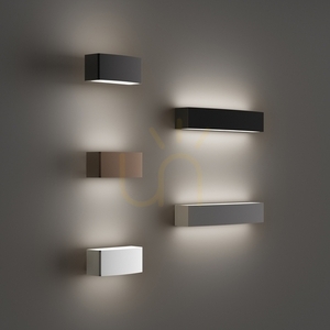 Außenwandleuchte Ideallux Andromeda AP2 grau 2xE27 IP54 Aluminium 163543 small 1