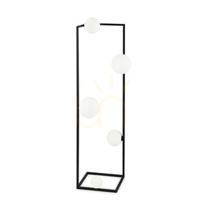 Stehlampe Ideallux Angolo PT5 Schwarz 5-flammig G9 118 cm 284309 small 0