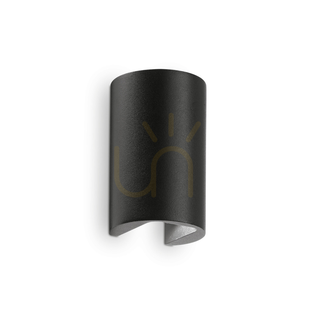 Prüfen Außenwandleuchte Ideallux APOLLO AP schwarz LED 6W 2-flammig Aluminium 137391 Außenwandleuchte Ideallux APOLLO AP schwarz LED 6W 2-flammig Aluminium 137391