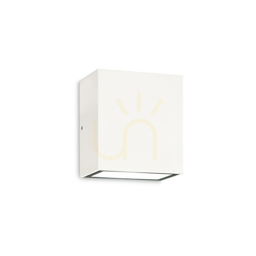 Prüfen Außenwandleuchte Ideallux ARGO AP1 Bianco weiß LED 6W 3000K 317564