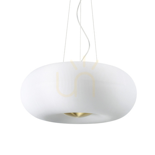 Prüfen Pendelleuchte Ideallux Arizona SP5 weiß Glas GX53 5-flammig 214481