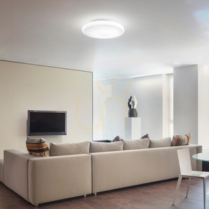 Plafond Ideallux ATRIUM PL D45 weiß LED 22W 265827 small 1