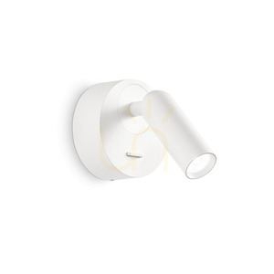Wandleuchte Ideallux Bean AP Round Bianco weiß LED 3W 260600 0 Wandleuchte Ideallux Bean AP Round Bianco weiß LED 3W 260600 small 0