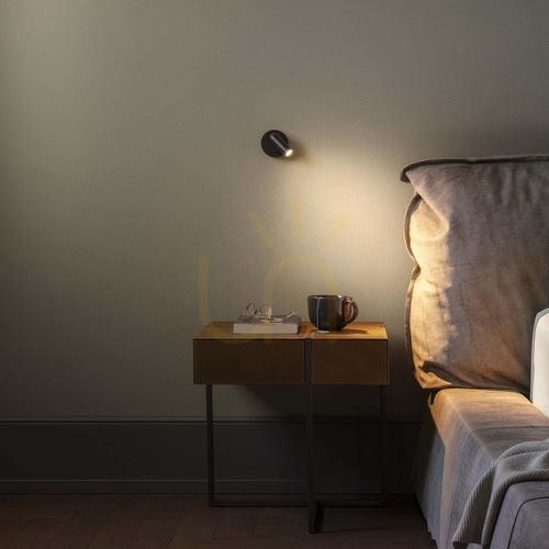 Prüfen Wandleuchte Ideallux BEAN AP ROUND Ottone Messing LED 3W 260624
