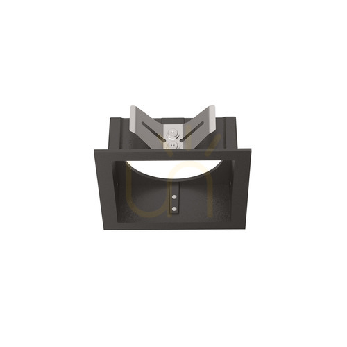 Prüfen Einbaurahmen Ideallux BENTO Frame Square Single schwarz Aluminium 8 cm 287904