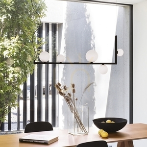 Pendelleuchte Ideallux Birds SP5 schwarz 5-flammig G9 Metall Glas 273648 small 1