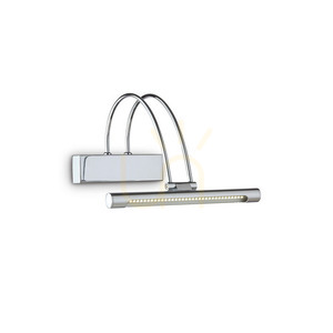 Wandleuchte Ideallux BOW AP D26 Chrom LED 3,5W Metall 005386 0 Wandleuchte Ideallux BOW AP D26 Chrom LED 3,5W Metall 005386 small 0