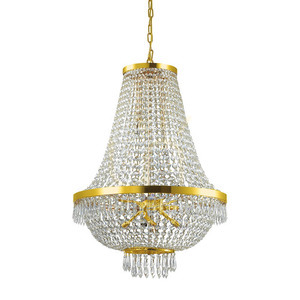 Pendelleuchte Ideallux Caesar SP12 Gold Kristall G9 12-flammig 114743 small 0
