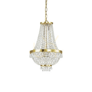 Pendelleuchte Ideallux Caesar SP6 Oro Gold Kristall Glas G9 6-flammig 114729 0 Pendelleuchte Ideallux Caesar SP6 Oro Gold Kristall Glas G9 6-flammig 114729 small 0