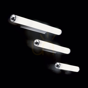 Wandleuchte Ideallux Camerino AP2 weiß Glas Metall 2-flammig E14 027081 small 2