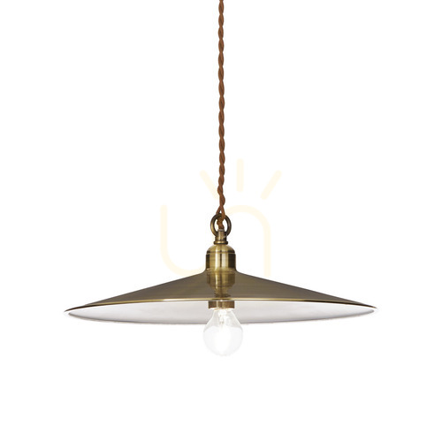 Prüfen Pendelleuchte Ideallux CANTINA SP1 112701 Champagner Messing Ø35 cm E27