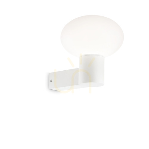 Prüfen Außenwandleuchte Ideallux Clio MAP1 Bianco weiß E27 146775