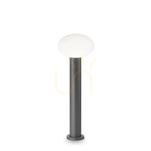Prüfen Außenstehleuchte Ideallux CLIO MPT1 Anthrazit E27 60 cm Aluminium 249452