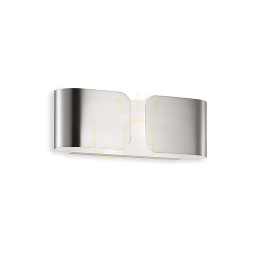 Prüfen Wandleuchte Ideallux Clip AP2 Mini Chrom G9 2-flammig 049229