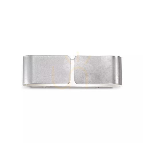 Prüfen Wandleuchte Ideallux Clip AP2 Small Coffee rostfarben Metall 2xE27 187365