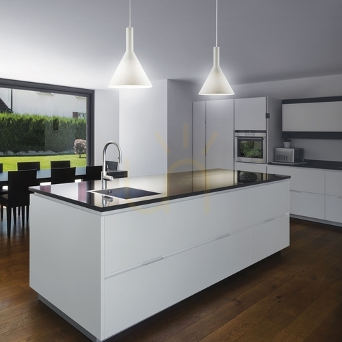 Prüfen Pendelleuchte Ideallux Cocktail SP3 Bianco weiß Glas 3-flammig E14 074245
