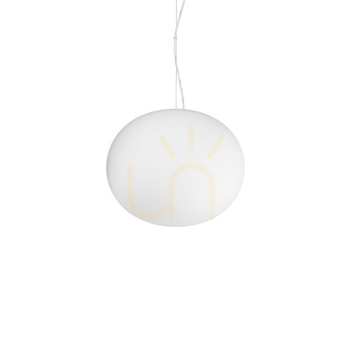 Prüfen Pendelleuchte Ideallux COTTON SP1 D30 weiß E27 30 cm 297767