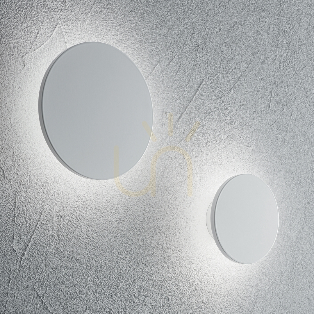 Anzeige Wandleuchte Ideallux Cover AP Round D20 weiß LED 11W 195711 Wandleuchte Ideallux Cover AP Round D20 weiß LED 11W 195711