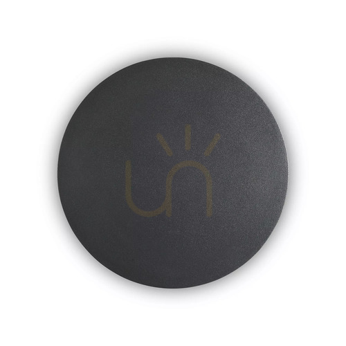 Prüfen Wandleuchte Ideallux COVER Round D20 schwarz LED 11W Aluminium 195759