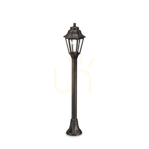 Außenstehleuchte Ideallux DAFNE PT1 Nero schwarz E27 110 cm 101514 small 0