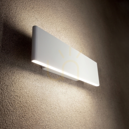 Prüfen Wandleuchte Ideallux Desk AP2 Nero LED 12,5W schwarz Metall 173252