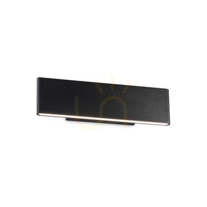 Wandleuchte Ideallux Desk AP2 Nero LED 12,5W schwarz Metall 173252 small 0
