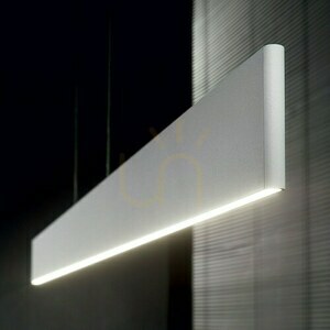 Pendelleuchte Ideallux Desk SP1 LED 32W weiß 102,5 cm 138237 small 1