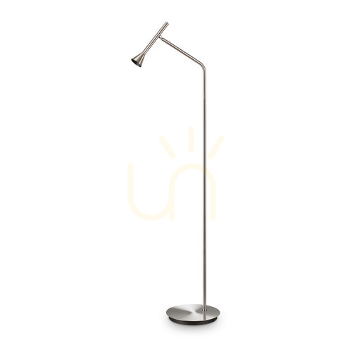 Prüfen Stehlampe Ideallux Diesis PT Nickel LED 4,5W silber 285337