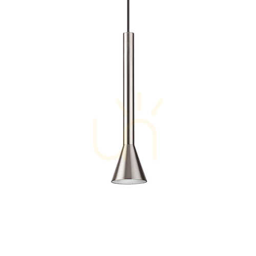 Prüfen Pendelleuchte Ideallux Diesis SP Nickel LED 7W silber 285122