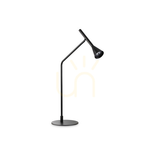Prüfen Tischleuchte Ideallux Diesis TL Nero Schwarz LED dimmbar 283333