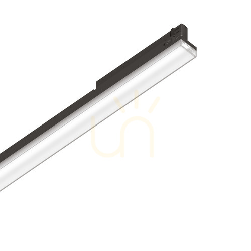 Prüfen LED Stromschienenleuchte Ideallux DISPLAY Wide schwarz 3000K 21W 283760