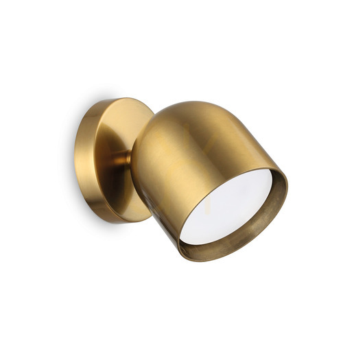 Prüfen Wandleuchte Ideallux DODO AP1 Messing GX53 314129
