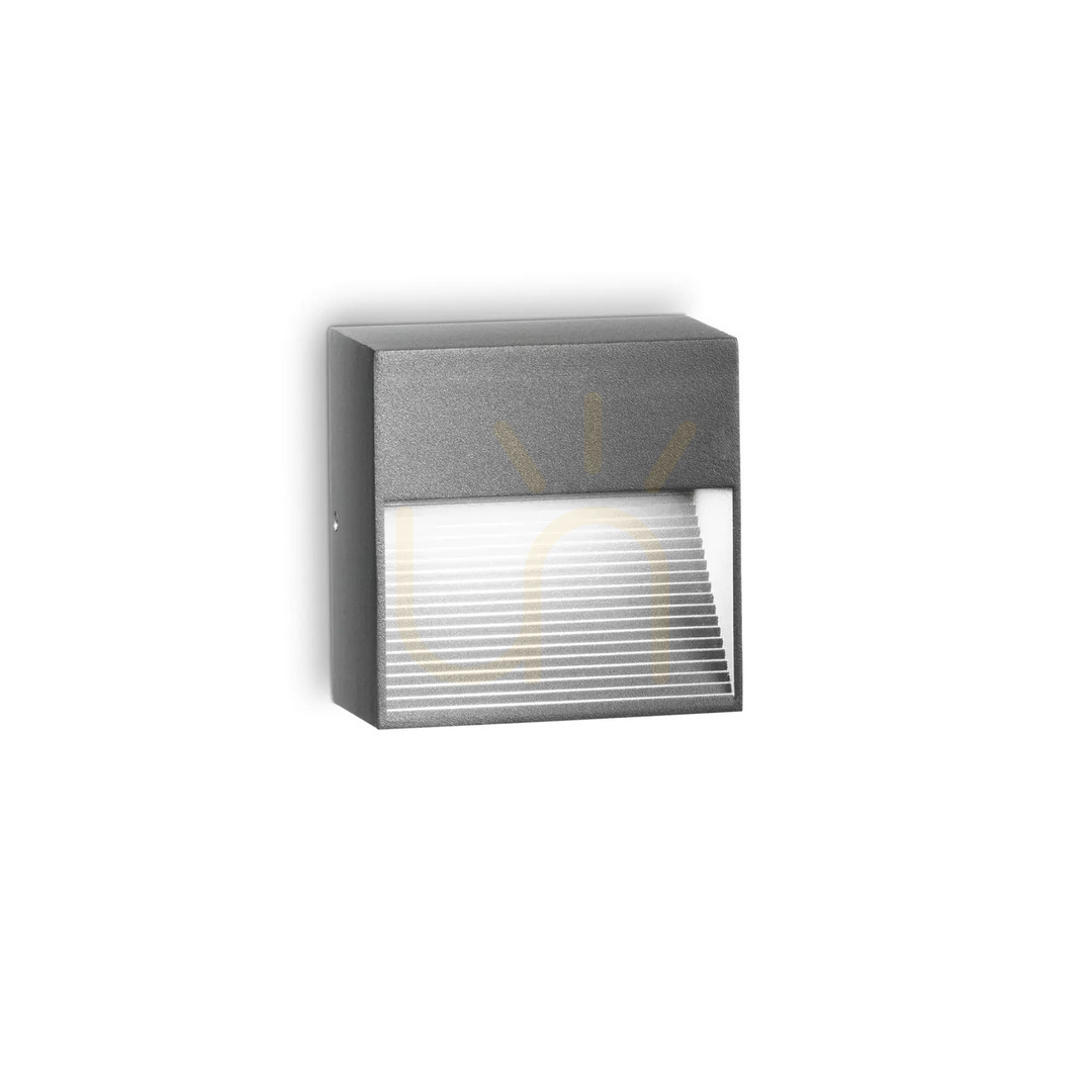 Aussicht Außenwandleuchte Ideallux DOWN AP1 Bianco weiß G9 115382 Außenwandleuchte Ideallux DOWN AP1 Bianco weiß G9 115382
