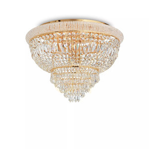 Plafond Ideallux Dubai PL24 Chrom Kristall 78 cm 243566 small 2