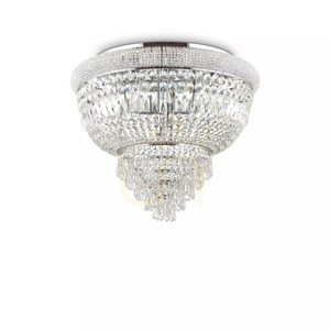 Plafond Ideallux Dubai PL6 Cromo chrom Kristall Glas 6xE14 207186 1 Plafond Ideallux Dubai PL6 Cromo chrom Kristall Glas 6xE14 207186 small 1