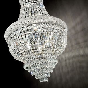 Pendelleuchte Ideallux Dubai SP10 Cromo Chrom Kristall 52 cm 215969 small 4