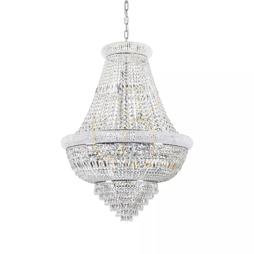 Vorschau Pendelleuchte Ideallux Dubai SP24 Messing Kristall 80 cm 243528 Pendelleuchte Ideallux Dubai SP24 Messing Kristall 80 cm 243528