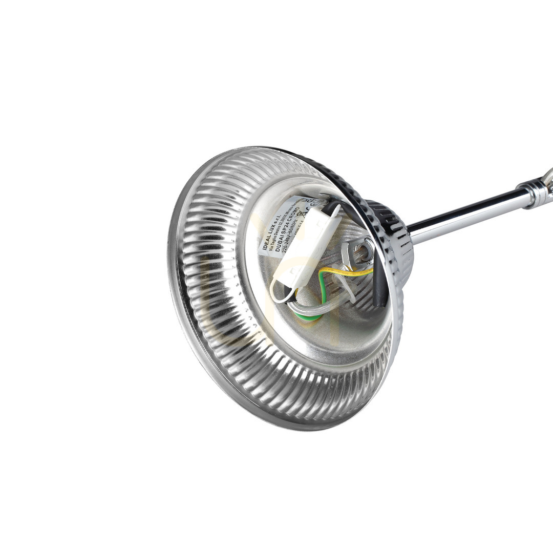 Zeige Pendelleuchte Ideallux Dubai SP24 Messing Kristall 80 cm 243528 Pendelleuchte Ideallux Dubai SP24 Messing Kristall 80 cm 243528